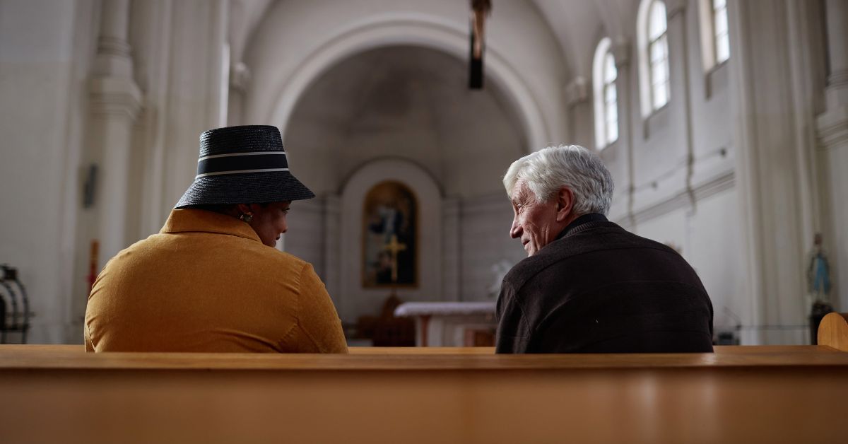 Grandparents at Church